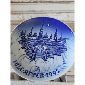 B&g towers of Copenhagen Denmark plate 1995 City B